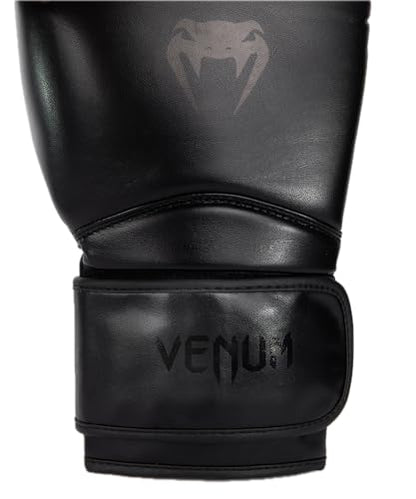 Venum Contender Boxing Gloves - color: Black/Black, size: 12-Ounce, style: Contender 1.5