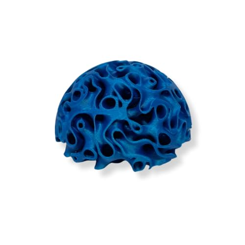 REEFSHAPE Aquarium Coral Reef Dome - Aquarium Reef Replica for Fish Shelter & Egg Laying - Aquarium Safe Dome Structure for Fish Shrimp & Aquatic Pets (Neptune Blue) - color: Neptune Blue