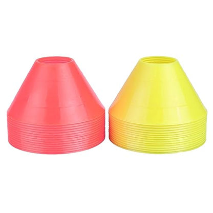 10 Pieces Mark Disks Soccer Cones Multi-Sport Training Space Cones Training Accessories for Football Sport Outdoor Games