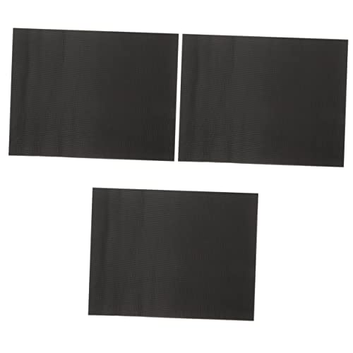 balacoo 3pcs Aquarium Mat Thickened Nonslip Pad for Fish Tanks Durable Bottom Mat for Leveling and Protection Versatile Aquarium Accessory Easy to Cut