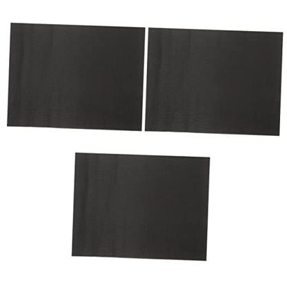 balacoo 3pcs Aquarium Mat Thickened Nonslip Pad for Fish Tanks Durable Bottom Mat for Leveling and Protection Versatile Aquarium Accessory Easy to Cut