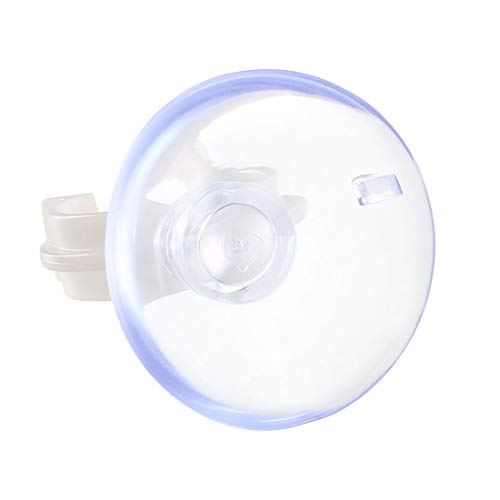 uxcell Aquarium Suction Cup Clips Airline Tube Holders Clamps for Fish Tank Clear 17mm 12Pcs - size: 17mm