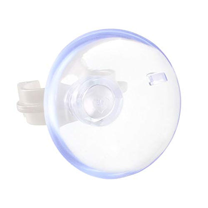 uxcell Aquarium Suction Cup Clips Airline Tube Holders Clamps for Fish Tank Clear 17mm 12Pcs - size: 17mm