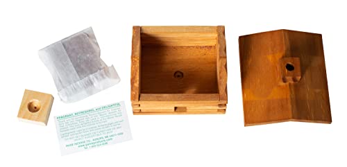 Paine's Log Cabin Incense Burner with 10 Cedar Cones