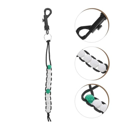 Abaodam Golf Beads Score Counter with Clip Portable Golf Stroke Counter for Men and Women Adjustable Scoring Tool for Course and Referee Use