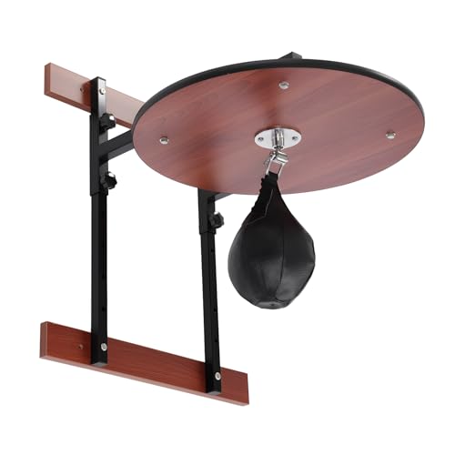 Speed Bag Platform, Wall Mount Boxing Training Punching Target, Heavy Duty Speed Bag, Adjustable Height Wall Mount Boxing Bag for Home, Gyms, Boxing Gyms