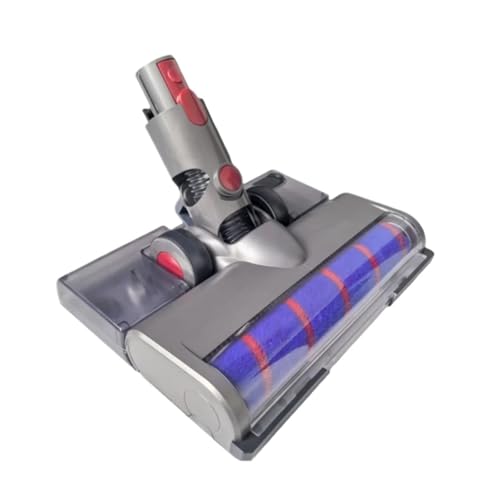 Compatible For Dyson,V15 V11 V10 V8 V7 Vacuum Attachment Soft Roller Brush Head With Dust Detection Light With Water Tank Mop Pads