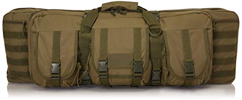 VISM by NcSTAR Double Carbine Case - color: Green, size: 55-"