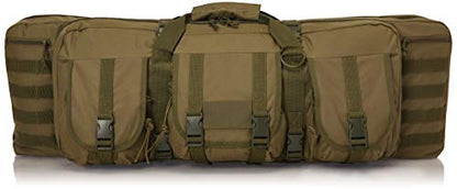VISM by NcSTAR Double Carbine Case - color: Green, size: 55-"