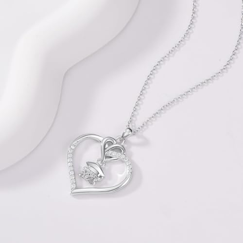 Graduation Gifts for Women 925 Sterling Silver Compass/Graduation/Vet/Cross/Stethoscope Necklace for Women - color: Graduation-Happy