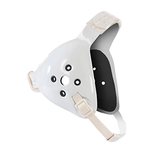 Matman Wrestling Headgear Adult Ear Guard Halo BJJ Grappling Head Guard - color: White