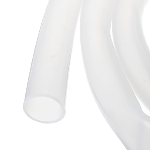 3.3ft 1-1/4" ID x 1-1/2" OD Silicone Tubing Clear Industrial Plastic Tubing Pure Silicone Hoses for Pump Siphoning Draining Irrigation Brewing - color: Clear, size: 1-1/4" x 1-1/2"