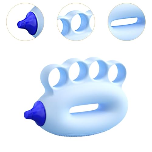 Colaxi Kids Hand Grip Strengthener,Hand Exercise Ball,Multiple Resistance Levels Ergonomic 10–15 Strength Train,Finger Exerciser - color: blue