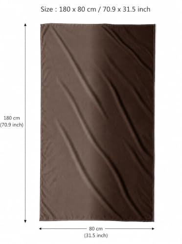 Modal Feel Hijab Scarf for Women, Lightweight Ombre Dual Color - color: 6#brown