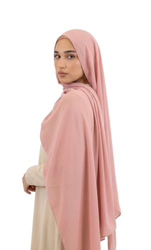 Stylish Premium Modal Viscose Hijabs for Women - color: Pink