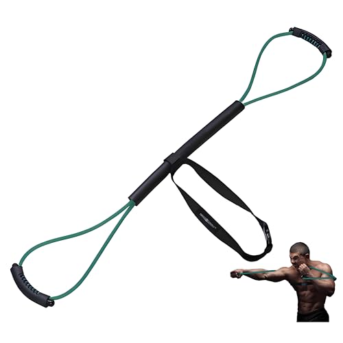 𝐇𝐀𝐍𝐒𝐘𝐃𝐎𝐍𝐍𝐘 Boxing Resistance Bands for Explosive Strength and Speed Training - Enhance Your Boxing Skills Anywhere, Anytime - color: Green2.0(30LB)