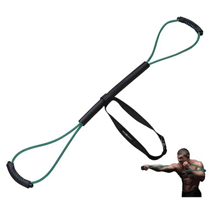 𝐇𝐀𝐍𝐒𝐘𝐃𝐎𝐍𝐍𝐘 Boxing Resistance Bands for Explosive Strength and Speed Training - Enhance Your Boxing Skills Anywhere, Anytime - color: Green2.0(30LB)