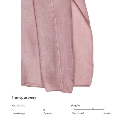 Modal Hijab for Women | Headscarf - color: Peony Blush Modal - Plain Hijab