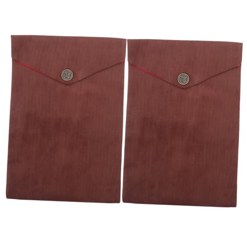 Homoyoyo 2pcs Tibetan Scripture Storage Bag Soft Cloth Material Bible Cover Pouch for Protecting Religious Books and Scriptures