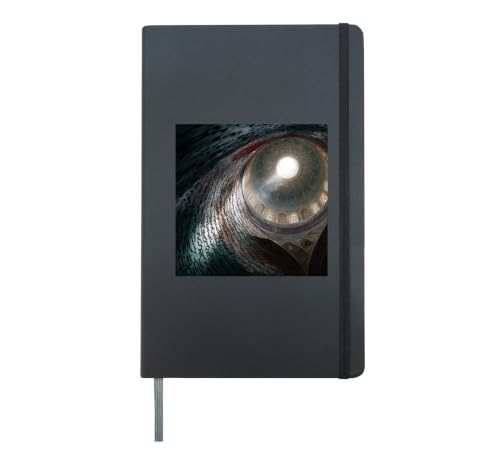 Islamic Dome Calligraphy Art Hardcover Journal, Black