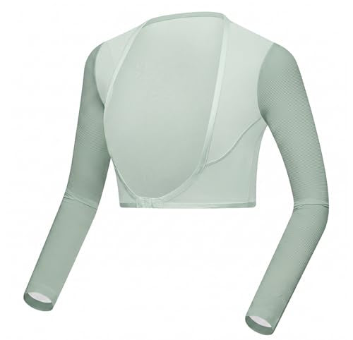 Women's Golf Sleeves Cooling Shawl for Riding,Golfing,Driving Outdoor Sports Arm Sleeves - color: Green, size: Small-Medium