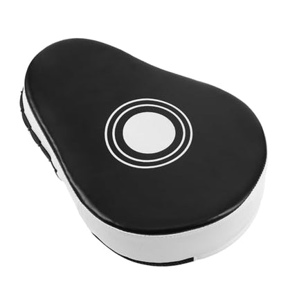 COHEALI Curved Focus Punching Mitts Thickened Handheld Strike Pads for Boxing Kickboxing Muay Thai Martial Arts Training Black
