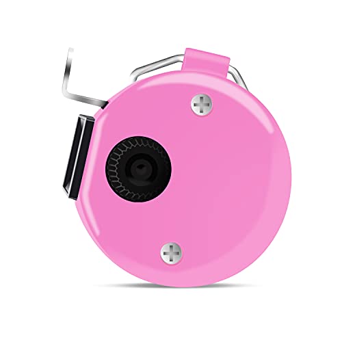 Eliamo 12 Pcs Hand Tally Counter 4-Digit Lap Counter Clicker, Manual Mechanical Handheld Pitch Click Counter with Finger Ring for School Golf & Knitting Row Croche - color: Pink