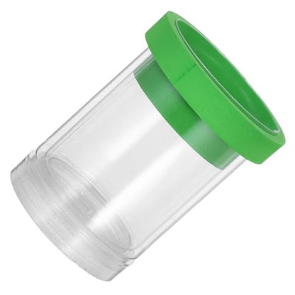 Kisangel Floating Fish Breeding Box and Egg Incubator for Aquarium, Small Green Isolation Chamber for Guppy Fry Hatching, Floating Breeding Chamber Suitable for Fish Tank Nursery