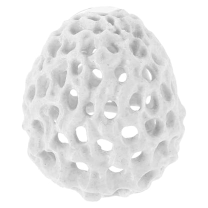 WOONEKY Shrimp Hideout Aquarium Cave with Multiple Holes Hollow Coral Rock Breeding Shelter Fish Tank Decoration for Freshwater Shrimp and Betta Fish