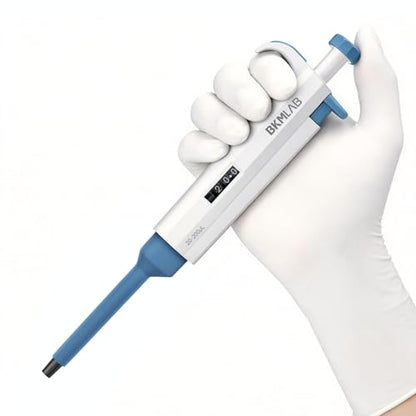 20-200ul Single Channel Pipette, High Accurate Manual Adjustable Variable Volume Micropipette, 1μl Increment, Pipettes for Laboratory, Scientific and Industrial Research - size: 20-200μL