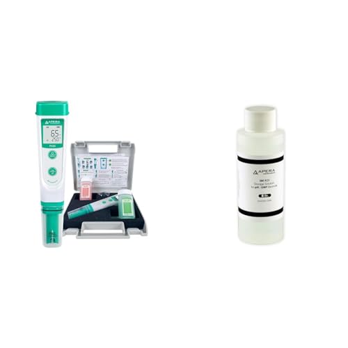 APERA INSTRUMENTS AI209 pH Tester Kit + 3M KCL Storage Solution for pH Electrodes