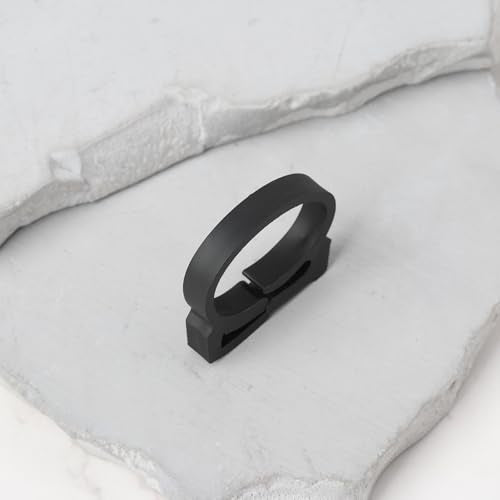 40Pcs Hose Pipe Fasteners Clips 18mm-20mm for Aquariums Ponds Black Plastic - size: 18-20mm