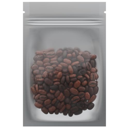 Mylar Style Barrier Bags – Zipper w/Heat Seal – 100 Bags (Matte Black/Clear, 1 Gram - 3?x4.5?) - color: Matte Black / Clear, size: 3x4.5 Inch (Pack of 100)