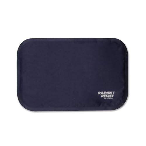 Rapid Relief Ice Pack Large 8 x 12 Hot or Cold Compress Flexible When Frozen Ice Pack for Back, Knee, Shoulder and Muscle Pain, Reusable Hot or Cold Therapy - size: Large (Pack of 1)