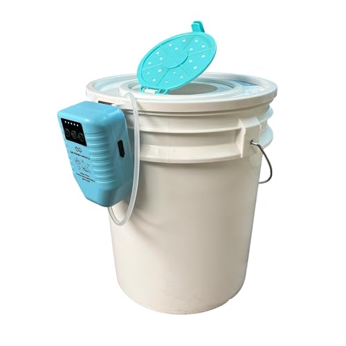 Buckets & Accessories - Bait Bucket lid with Vented Opening for 3.5 & 5 Gallon Bucket
