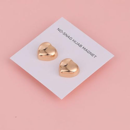 2PCS Hijab Scarf Clips - Strong Metal Plating, No Hole Pins, Brooches, Luxury Accessory for Muslim Scarf - Stylish & Secure Hijab Holders, As spec, Metal