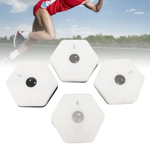 Reaction Training Lights, Agility Light Pods with App Control, Portable Reflex Trainer for Athletes, Ideal for Fitness & Multiple Sports Like Basketball, Soccer
