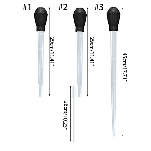 Manual Fish Tank Water Changer Aquarium Dropper Pipette Gravel Straw Accessies Long - color: Blue, size: A