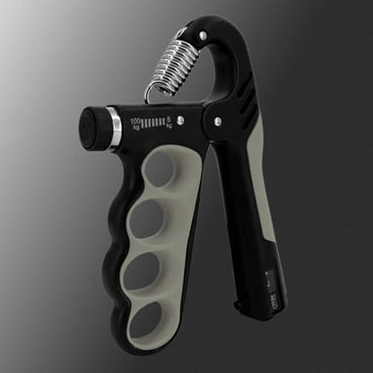 Grip Strength Trainer 1 Pack - Adjustable 11-220Lbs (5-100KG) with Auto Counter, Hand Grip Strengthener, Forearm Exerciser for Athletes, Musicians, Gym, Home