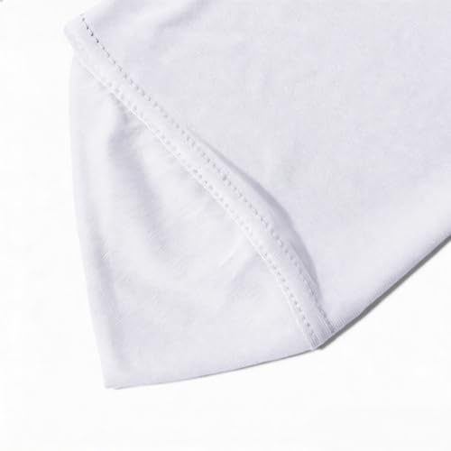 Instant Hijab Ready To Wear Hijab Scarf for Women Soft Long Muslim Jersey Hijabs Head Scarf for Prayer Abaya - color: White