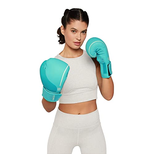 Sanabul Easter Egg Boxing Gloves for Women, Pro Training MMA Kickboxing Muay Thai Gloves, Sparring Punching Heavy Bag - color: Mint, size: 12 oz
