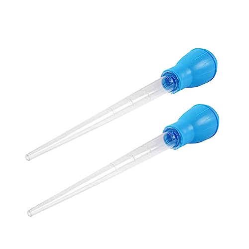 BESPORTBLE Aquarium Set 2pcs 30ml Pipettes Fish Tank Vacuum Kit for Freshwater Tanks - color: Blue