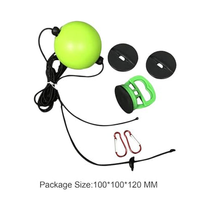 Yiju Boxing Reflex Ball Boxing Speed Ball MMA Workout Focus Trainer Adults Kids Double End Punching Ball for Hand Eye Coordination