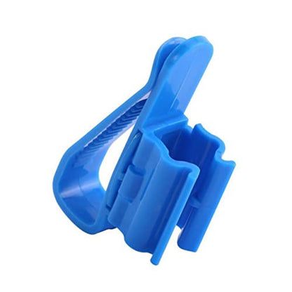 4pcs Aquarium Filtration Hose Holder Adjustable Water Clip for Fish Tank Pump Sturdy Soft Tube Clamp for Easy Installation - size: 8.50X2.60X1.80CM