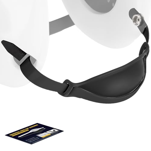 Trymaker Wrestling Headgear Chin Cup Strap Universal, Soft Secure Fit Wrestling Chin Strap for Adults Youth, Non-Slip - color: Black