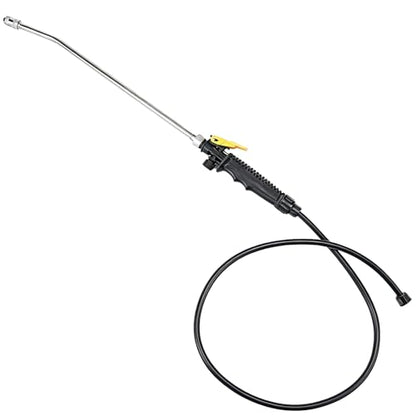 Replacement Sprayer Wand for Ryobi，Stainless Steel Sprayer Wand with Adjustable Nozzle，Trigger Wand & Hose for Ryobi P2803 Sprayer (With Hose)