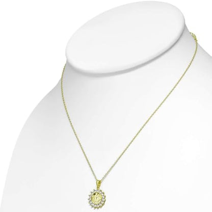 Exquisite Islamic Muslim Allah Quran Pendant Necklace Women Religious Amulet Jewelry Ramadan Gift - color: Yellow