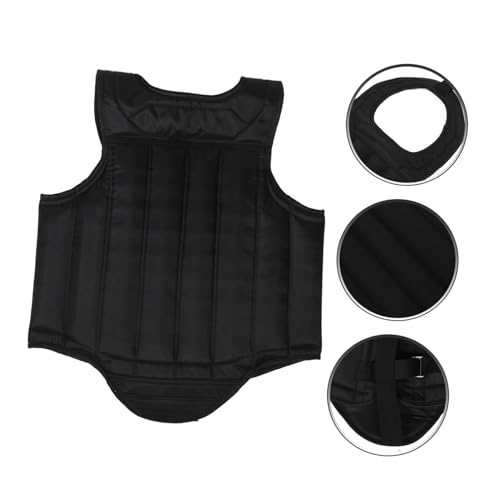 Toddmomy Portable Sponge Chest Protector for Boxing and Taekwondo Adult Unisex Chest Guard Full Lightweight and Breathable Design for Training and Competition