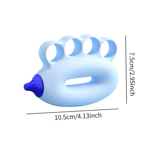 Colaxi Kids Hand Grip Strengthener,Hand Exercise Ball,Multiple Resistance Levels Ergonomic 10–15 Strength Train,Finger Exerciser - color: blue