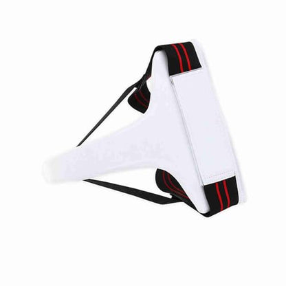 Dioche Boxing GroWomens Taekwondo Groin Guard - Ergonomic Design Boxing Karate Protector for Optimal Coverage - Durable PU Leather - Size L - size: Large
